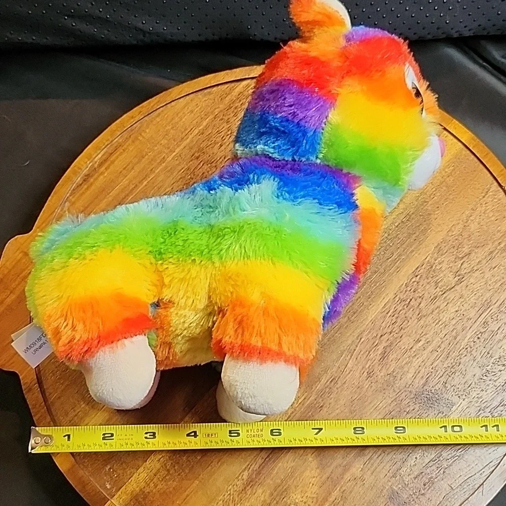 Spark Bright Eye Rainbow Llama Plush,‎ 9